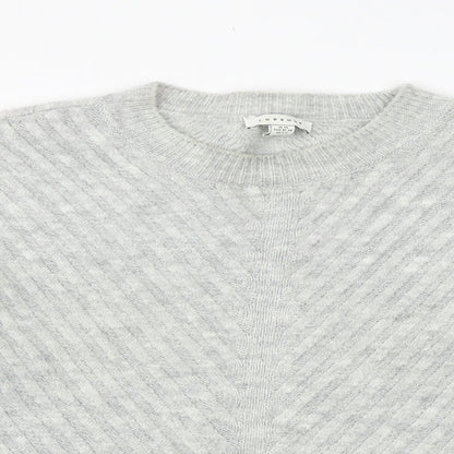 Womens UK Size XS Marks and Spencer Grey Pullover Jumper