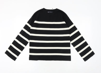Womens UK Size S Marks and Spencer Black Pullover Jumper