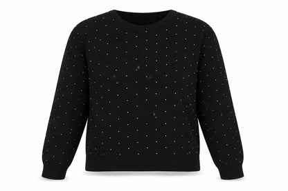 Womens UK Size L Marks and Spencer Black Pullover Jumper