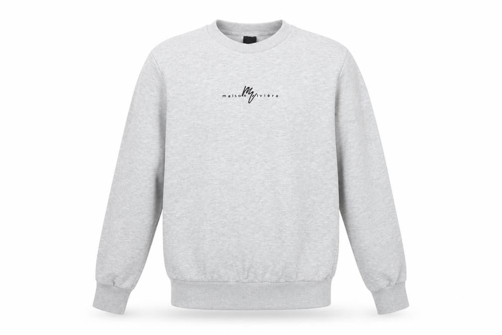 Mens UK Size S River Island Grey Pullover Sweatshirt
