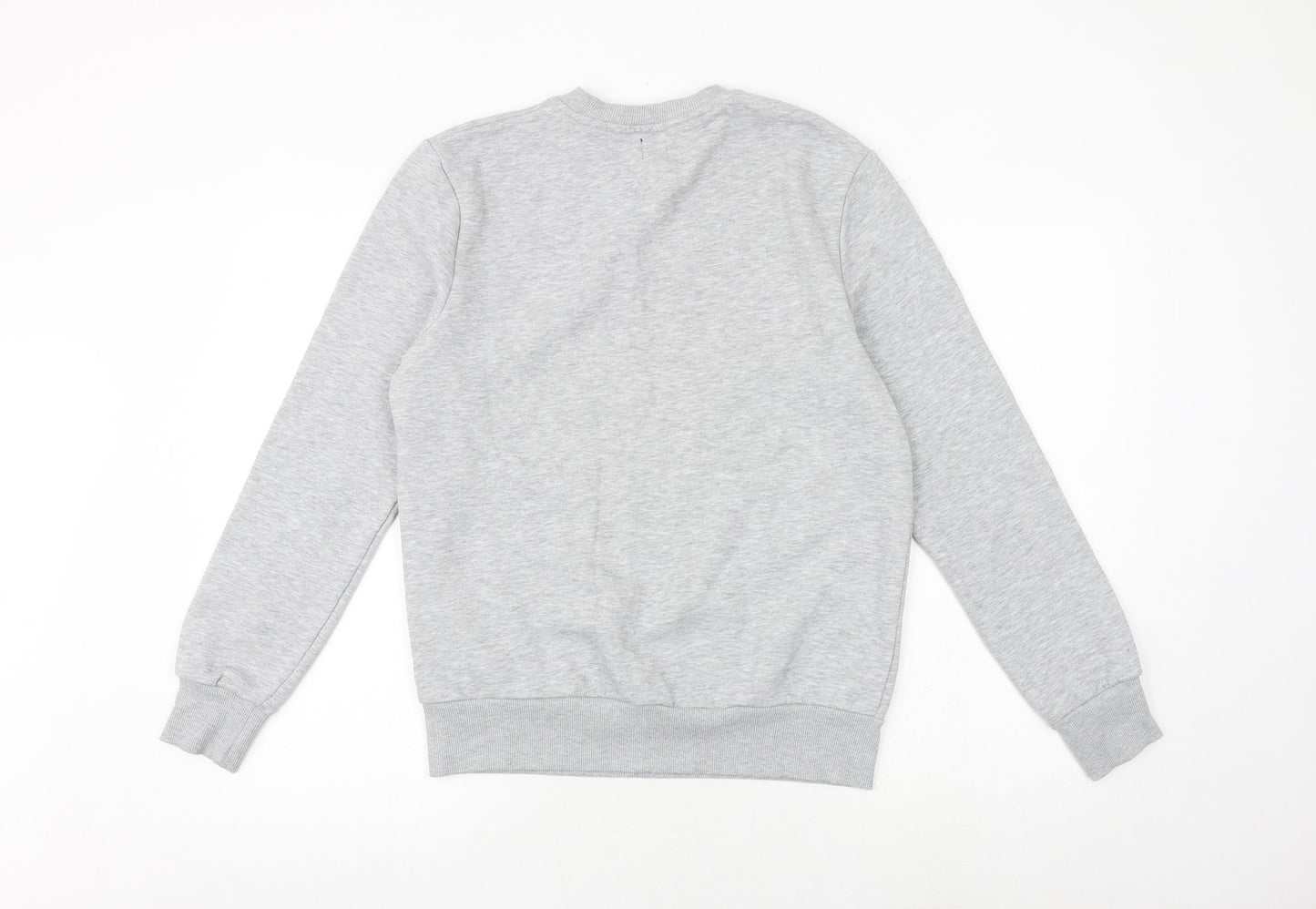 Mens UK Size S River Island Grey Pullover Sweatshirt