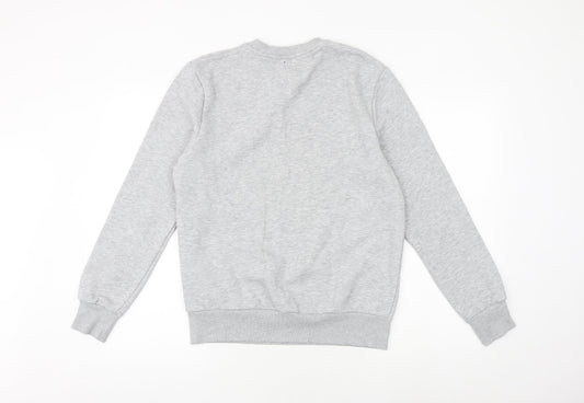 Mens UK Size S River Island Grey Pullover Sweatshirt