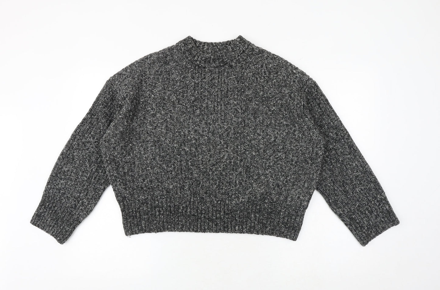 Womens UK Size M H&M Grey Pullover Jumper