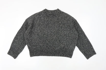 Womens UK Size M H&M Grey Pullover Jumper