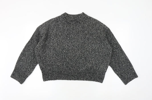 Womens UK Size M H&M Grey Pullover Jumper