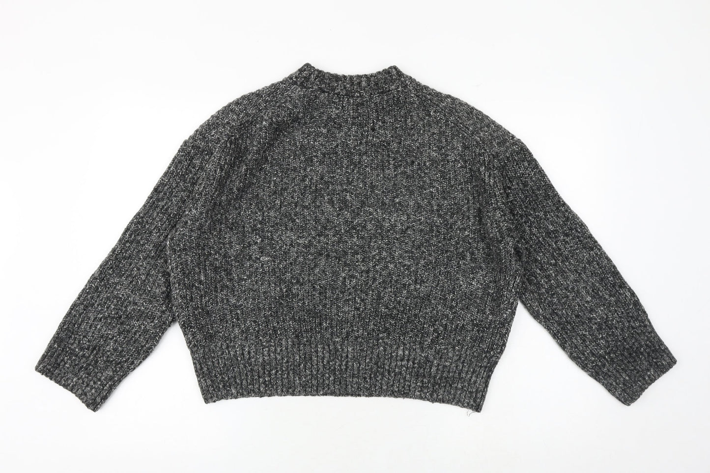 Womens UK Size M H&M Grey Pullover Jumper