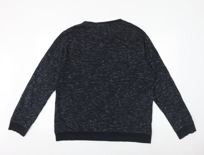 Mens UK Size L Burton Black Pullover Sweatshirt
