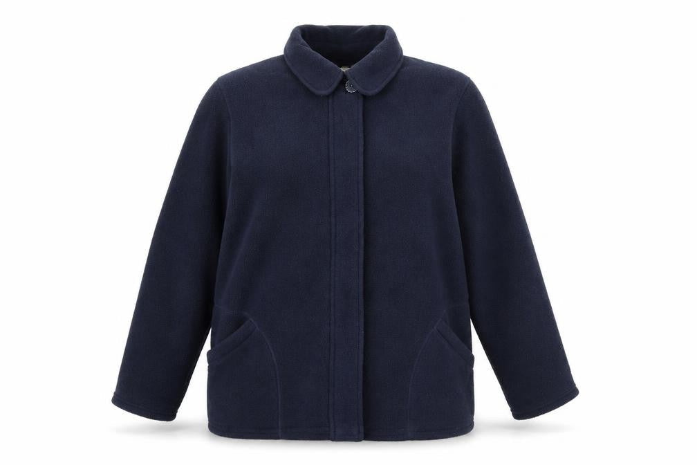 Marks & Spencer Womens Blue Jacket Size 16 Zip