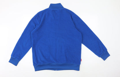 Gio Gio Womens Blue Jacket Size 14 Zip