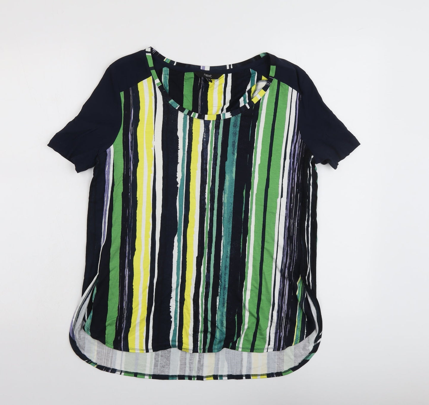Womens UK Size 10 NEXT Multicoloured Basic T-Shirt