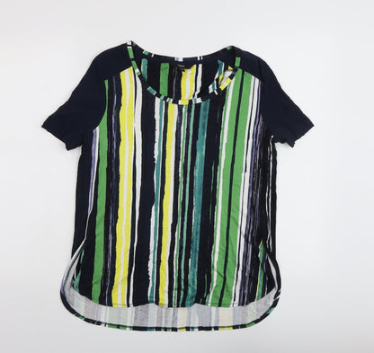 Womens UK Size 10 NEXT Multicoloured Basic T-Shirt