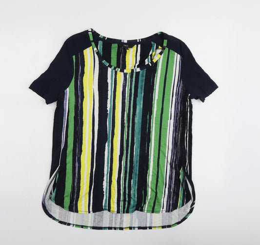 Womens UK Size 10 NEXT Multicoloured Basic T-Shirt