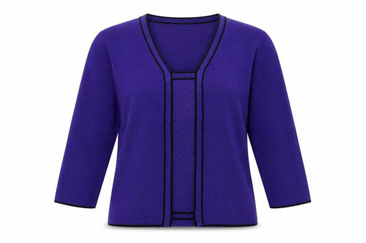 Womens UK Size M Precis Purple Pullover Jumper