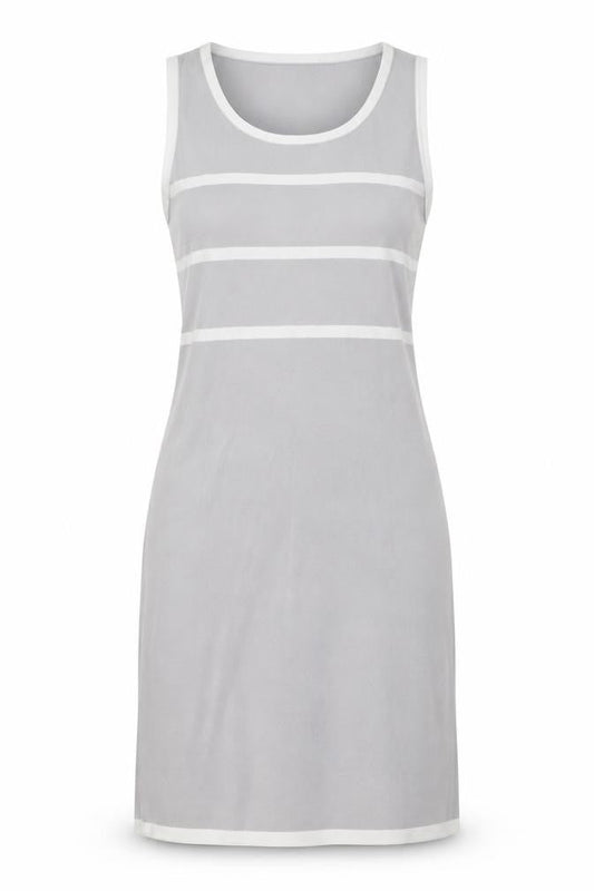 Grace Womens Grey Viscose A-Line Size S Round Neck Pullover