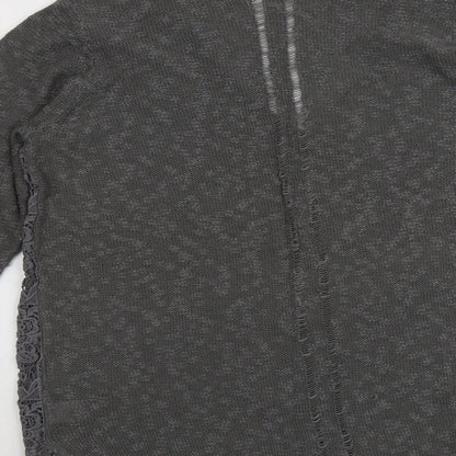 Womens UK Size 16 River Island Grey Pullover Jumper