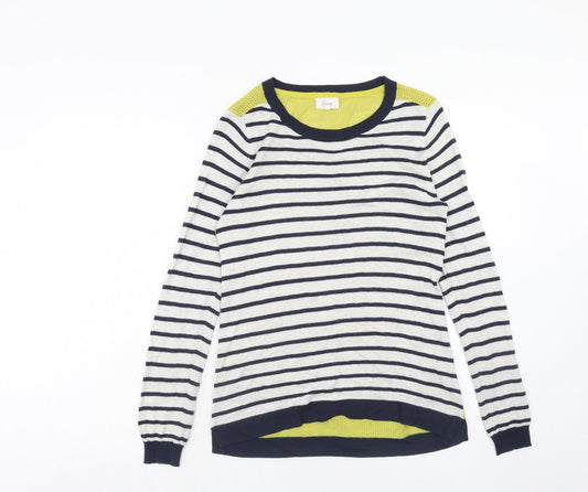Womens UK Size S Linea Multicoloured Pullover Jumper