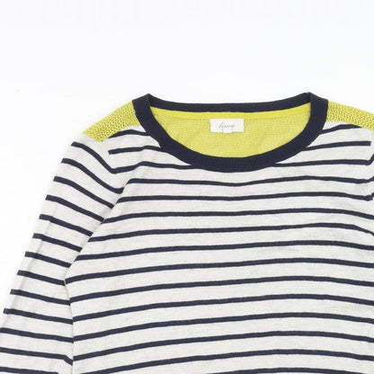 Womens UK Size S Linea Multicoloured Pullover Jumper