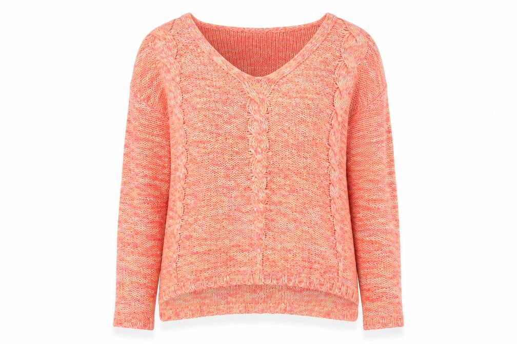 Womens UK Size L H&M Pink Pullover Jumper