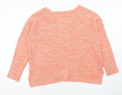 Womens UK Size L H&M Pink Pullover Jumper