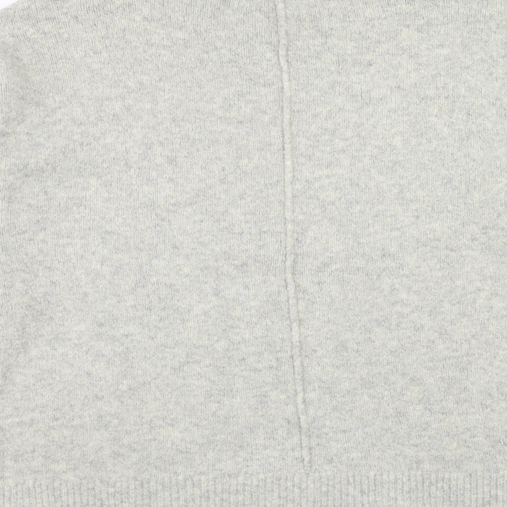 Womens UK Size L Marks and Spencer Grey Pullover Jumper