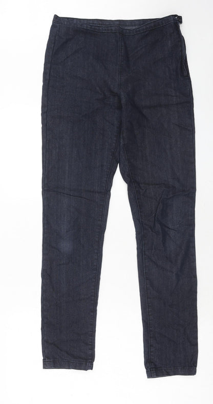 Womens UK Size 10 Marks and Spencer Regular Fit Skinny Blue Jeans