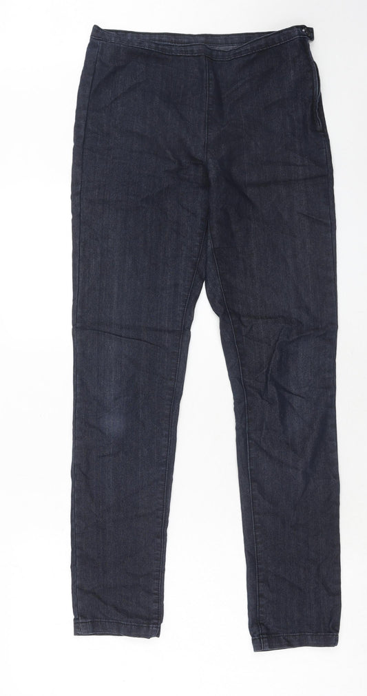 Womens UK Size 10 Marks and Spencer Regular Fit Skinny Blue Jeans