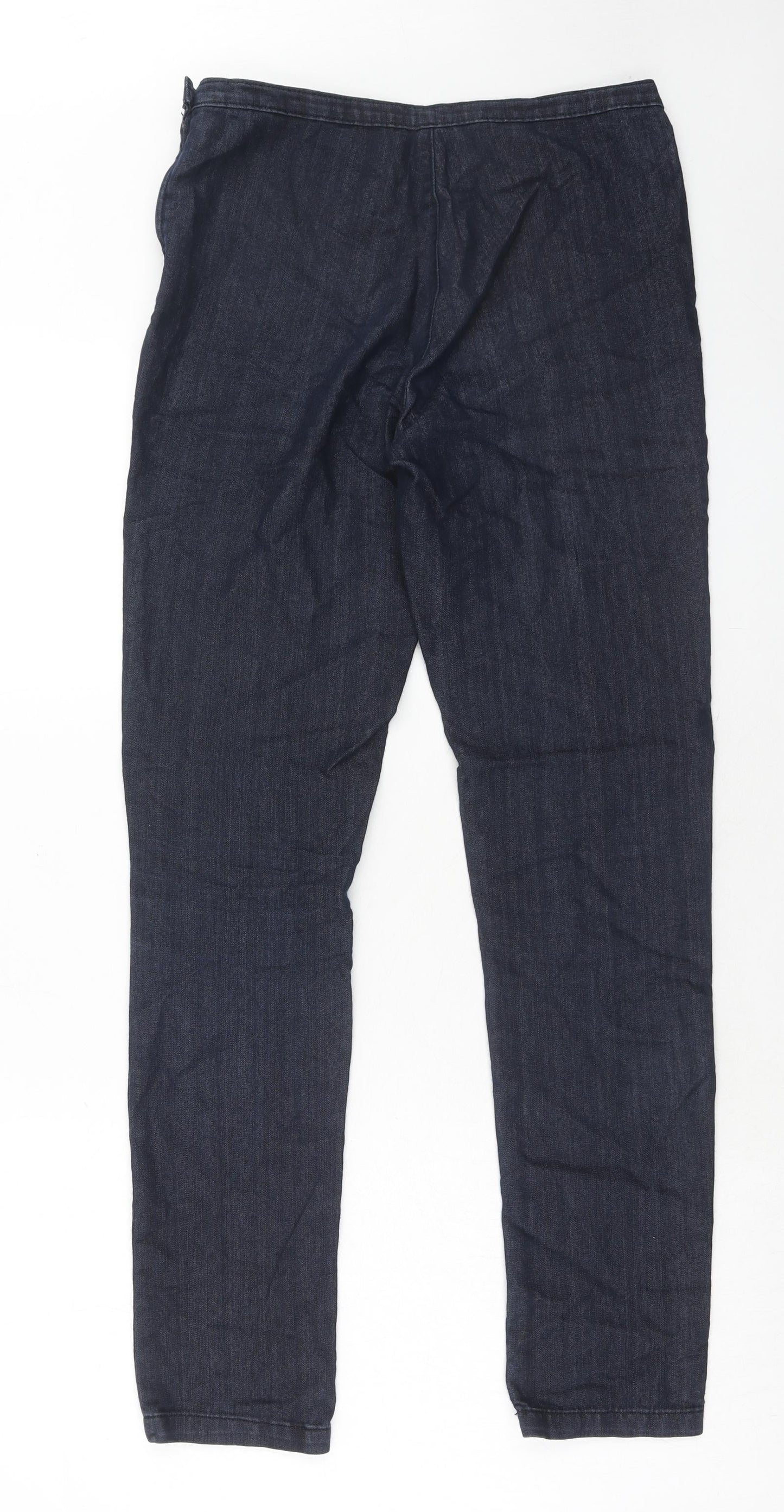 Womens UK Size 10 Marks and Spencer Regular Fit Skinny Blue Jeans