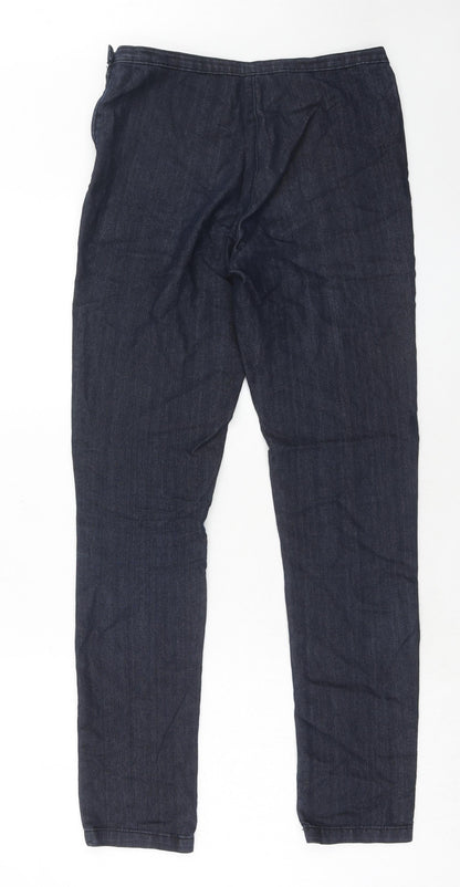 Womens UK Size 10 Marks and Spencer Regular Fit Skinny Blue Jeans