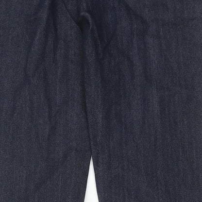 Womens UK Size 10 Marks and Spencer Regular Fit Skinny Blue Jeans