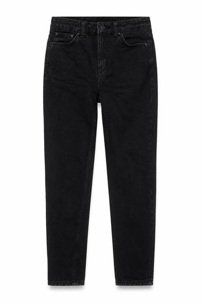 Topshop Womens Black Cotton Skinny Jeans Size 26 in L30 in Regular Zip