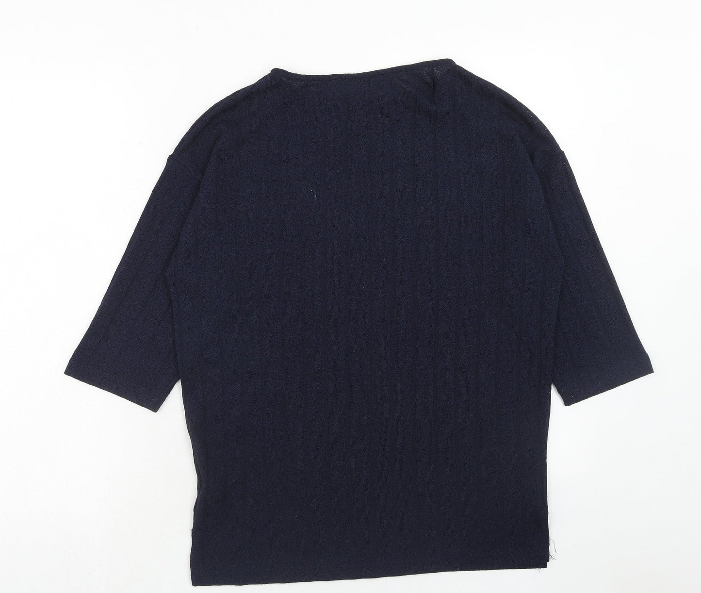 Womens UK Size 6 Marks and Spencer Blue Pullover Jumper
