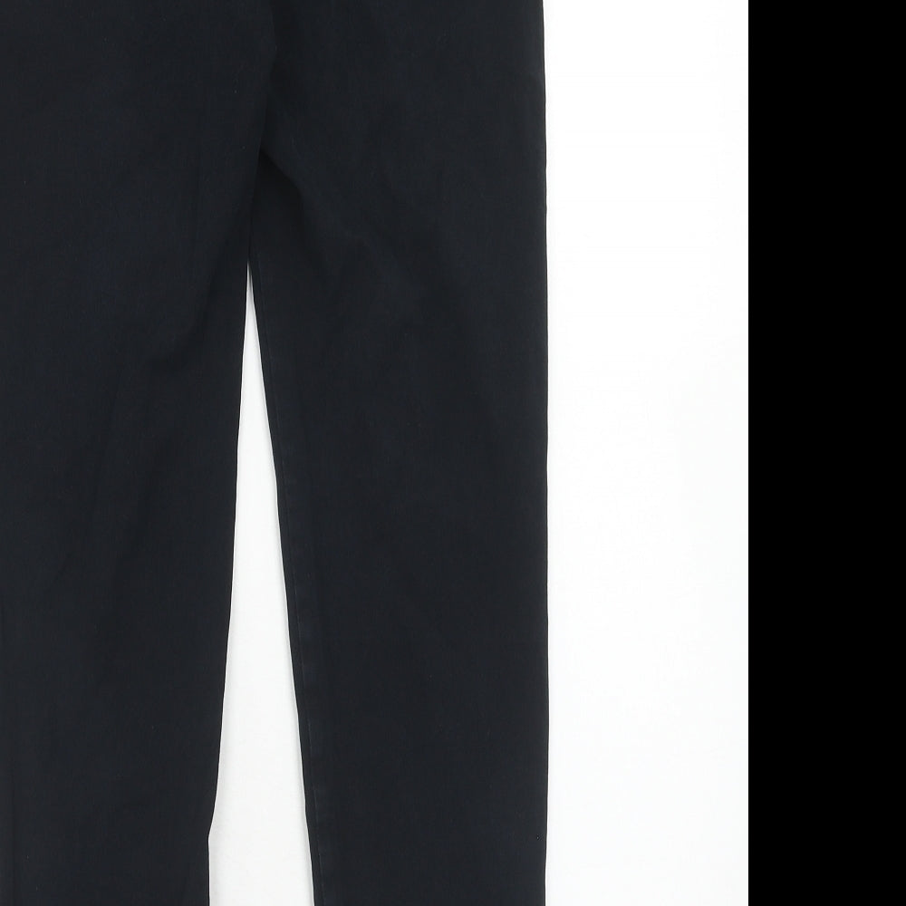 Penny Black Womens Black Cotton Straight Jeans Size 10 Regular Zip