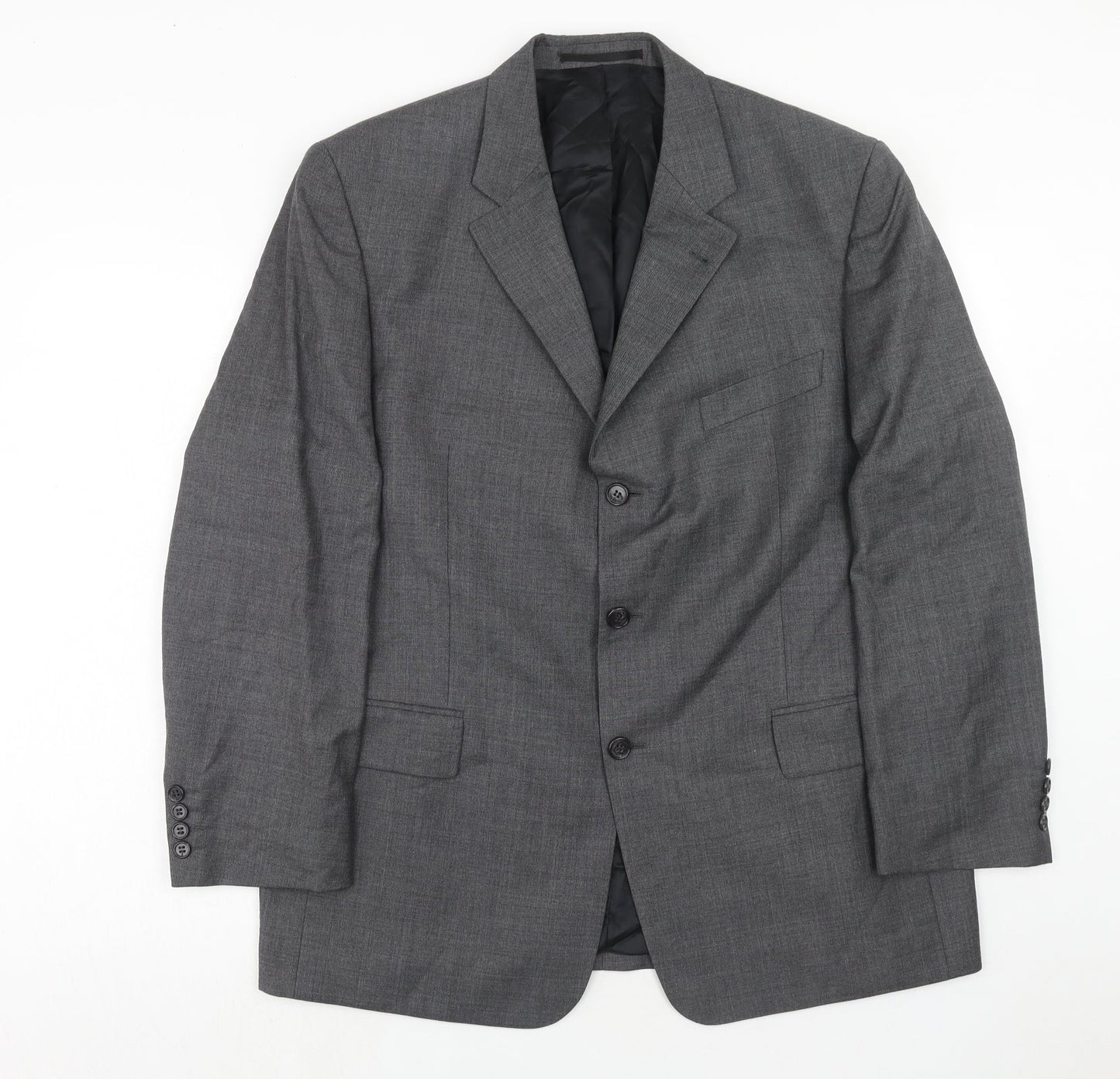 Mens UK Size 42 Digel Regular Grey Suit Jacket