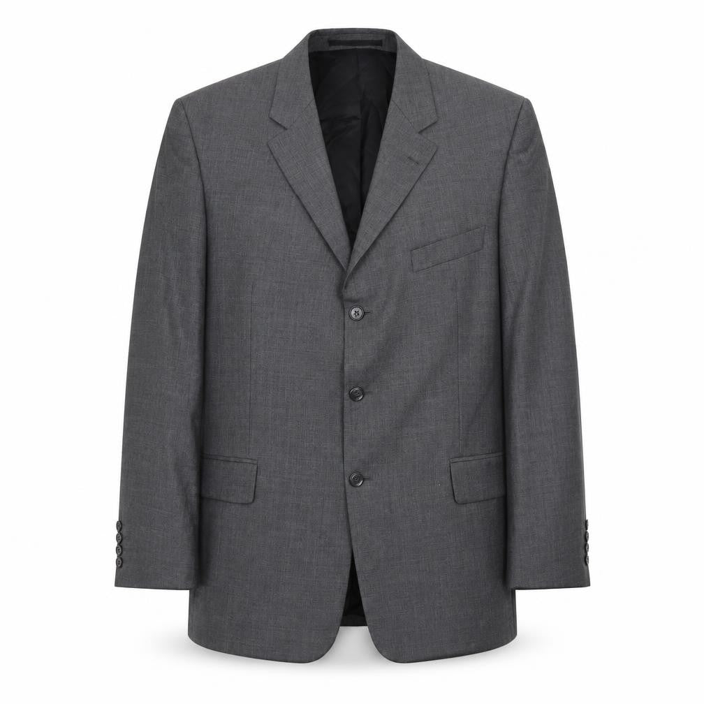 Mens UK Size 42 Digel Regular Grey Suit Jacket