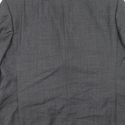 Mens UK Size 42 Digel Regular Grey Suit Jacket