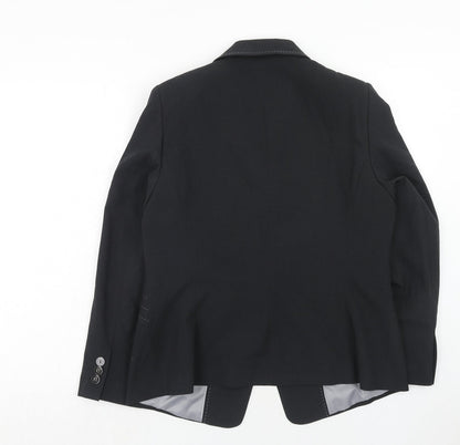 Marks and Spencer Womens Grey Polyester Jacket Suit Jacket Size 16