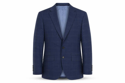 Mens UK Size 38 Marks and Spencer Regular Blue Suit Jacket