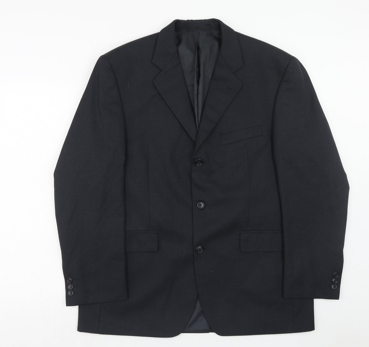 Mens UK Size 42 Burton Regular Blue Suit Jacket