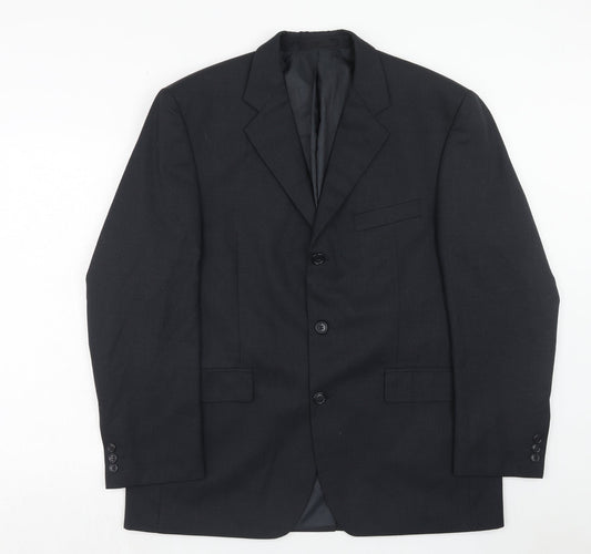 Mens UK Size 42 Burton Regular Blue Suit Jacket