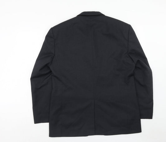 Mens UK Size 42 Burton Regular Blue Suit Jacket