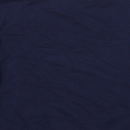 Dorothy Perkins Womens Blue Cotton Pullover Sweatshirt Size 14 Pullover