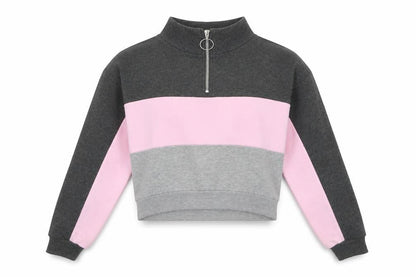 Womens UK Size XS Brave Soul Multicoloured Pullover Sweatshirt