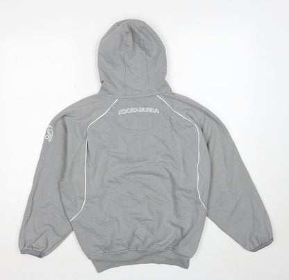 Kookaburra Womens Grey Polyester Pullover Hoodie Size XS Pullover