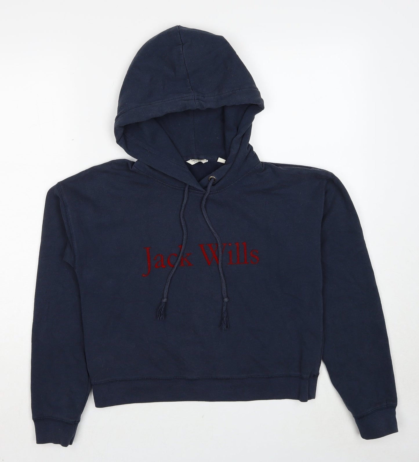 Womens UK Size 8 Jack Wills Blue Pullover Hoodie
