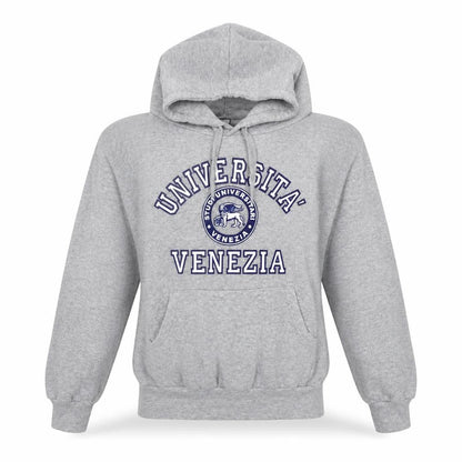Venice Womens Grey Cotton Pullover Hoodie Size S Pullover