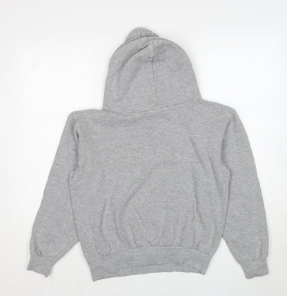 Venice Womens Grey Cotton Pullover Hoodie Size S Pullover