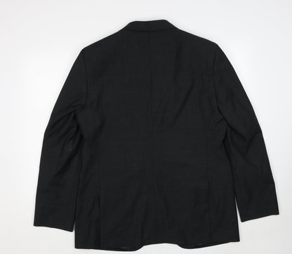Mens UK Size 42 Marks and Spencer Regular Black Suit Jacket