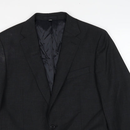 Mens UK Size 42 Marks and Spencer Regular Black Suit Jacket