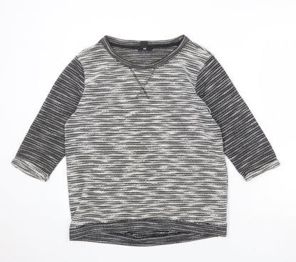 Womens UK Size S Divided by H&M Grey Pullover Jumper