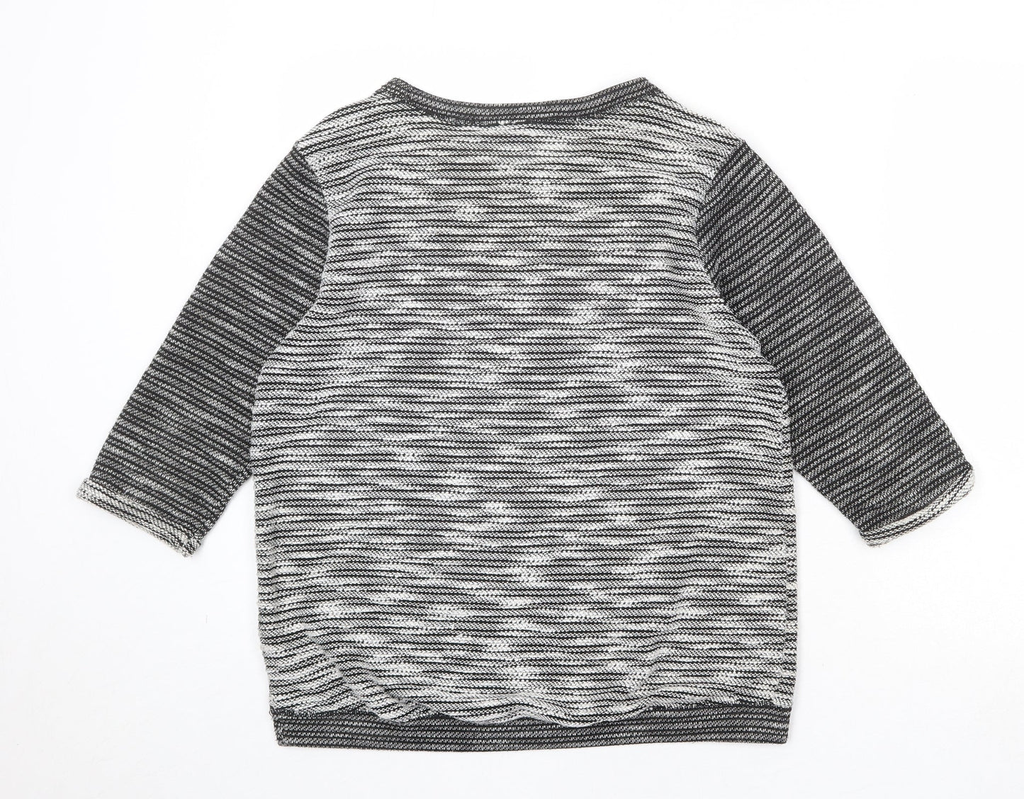 Womens UK Size S Divided by H&M Grey Pullover Jumper